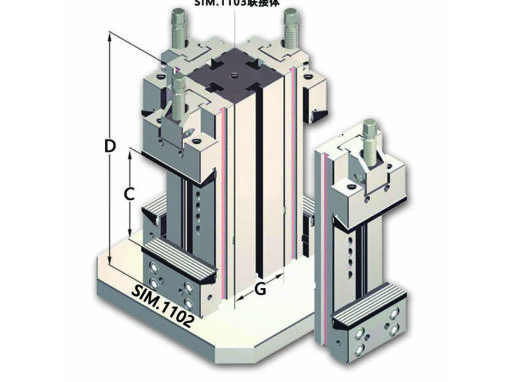 SIM.1ZC组合式平口钳